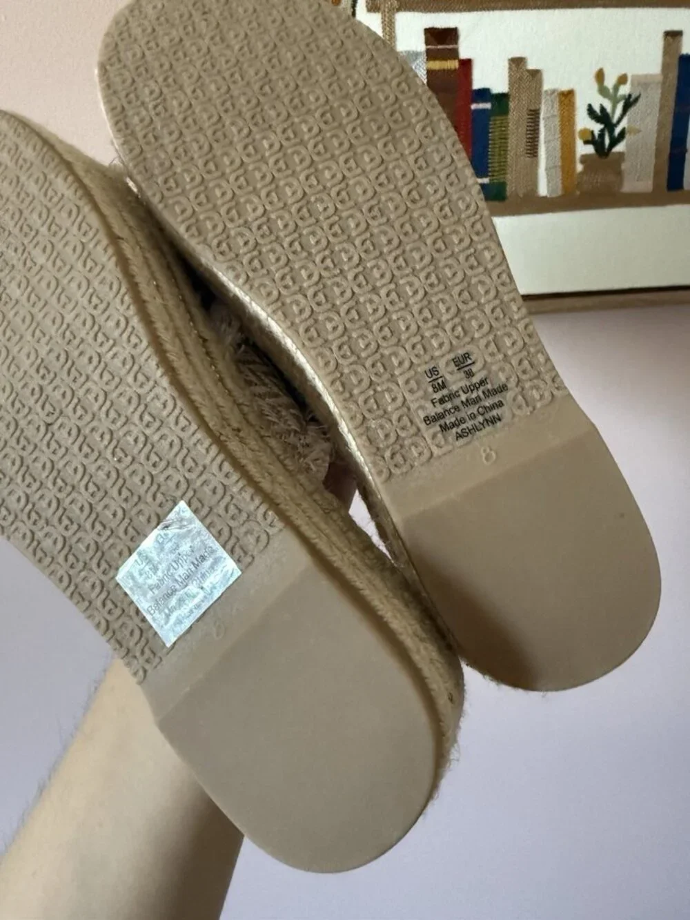 Sam Edelman Anthro Ashlynn Espadrille Fringe Platform Sandals Boho NEW Size 8